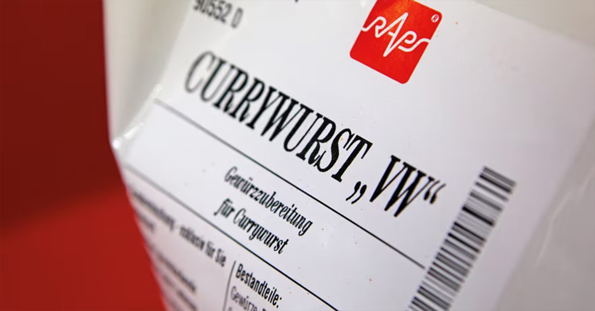 Currywurst VW de Volkswagen
