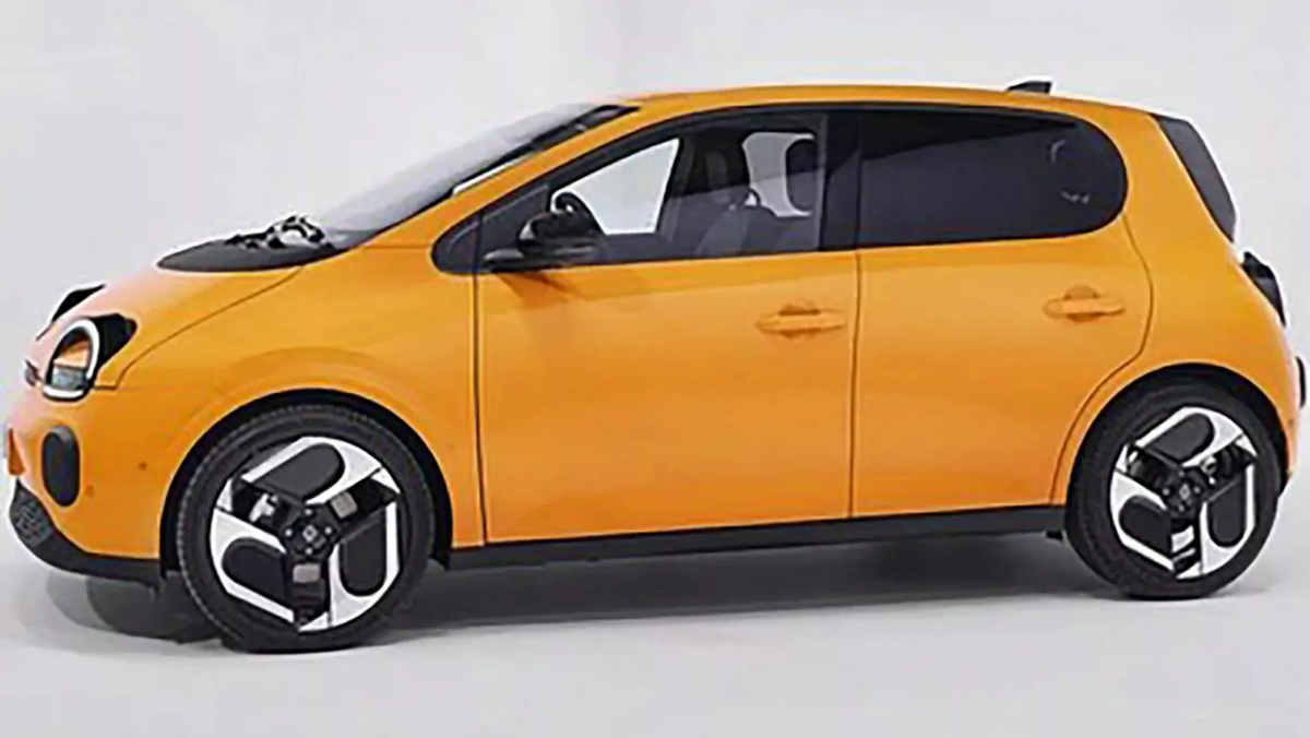 Задняя часть Renault Twingo четвертого поколения