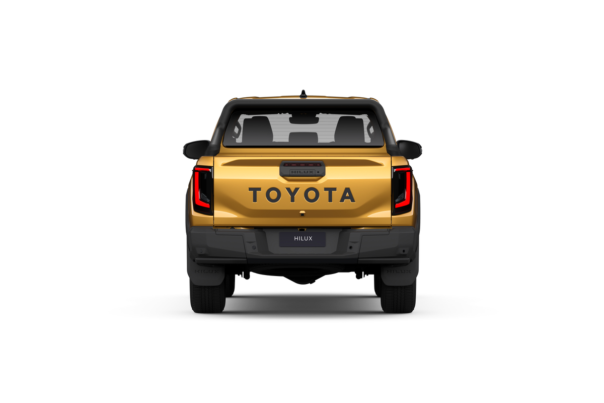 Front part of Toyota Hilux
