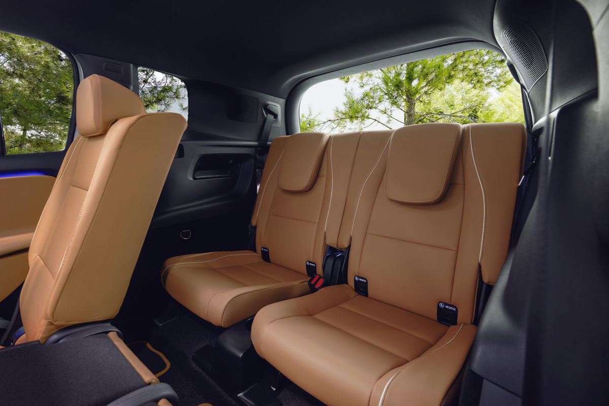 MBUX Superscreen technologies in Mercedes-Benz GLB