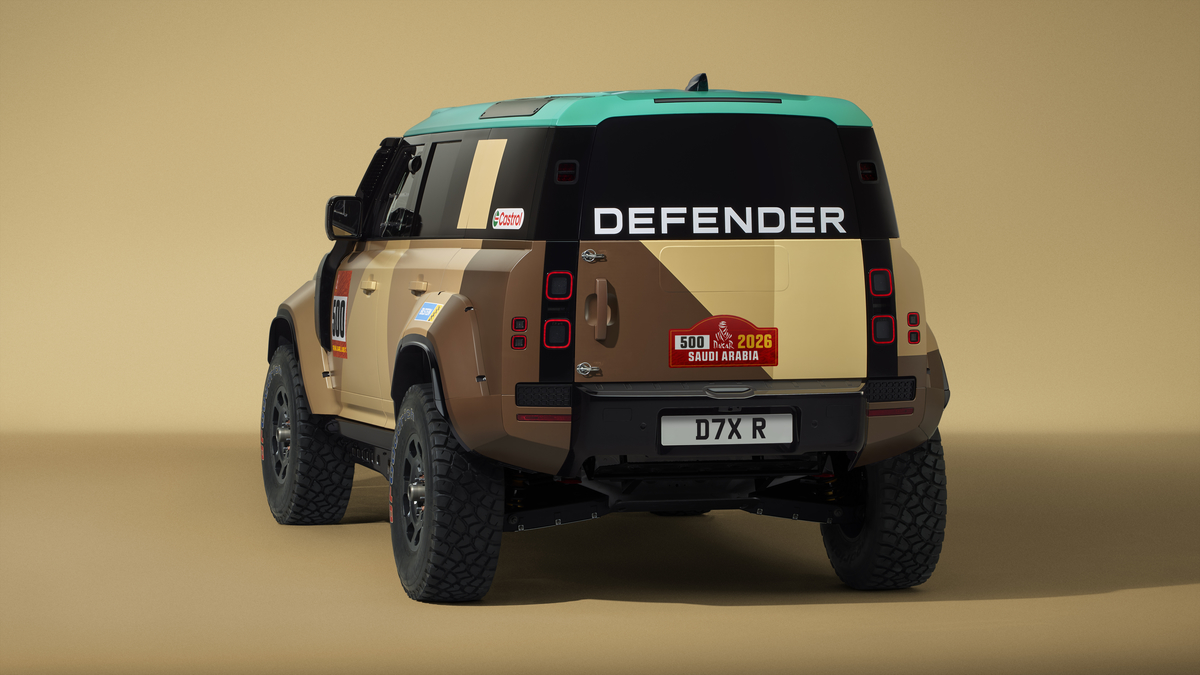 New design Land Rover for rally