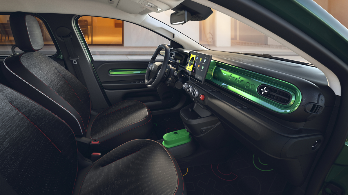 Interior - main screen Renault Twingo E-Tech