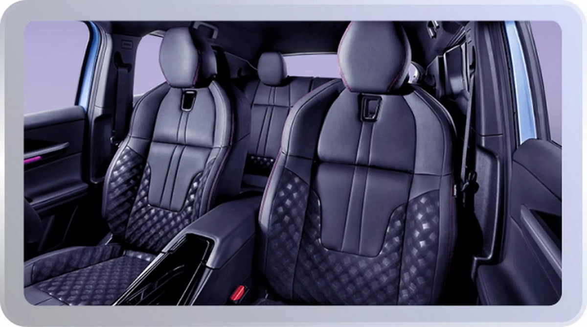 Driver's position overview in Perodua QV-E