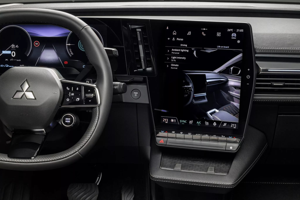Зона сидіння Mitsubishi Eclipse Cross