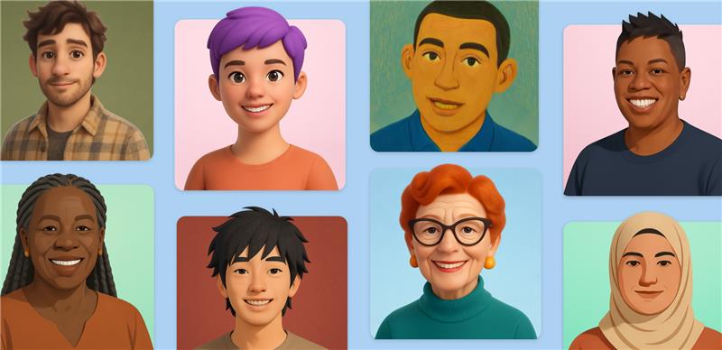 Анімовані аватари AI Portraits від Microsoft