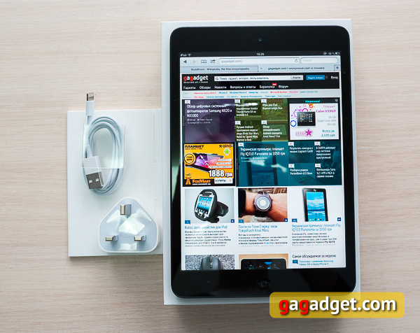 Беглый обзор планшета Apple iPad mini-2
