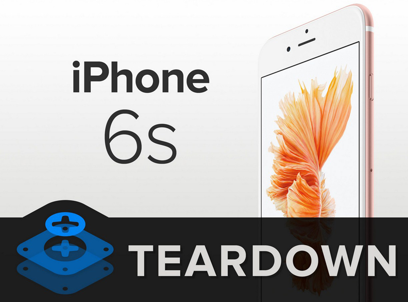 iFixit вскрыли iPhone 6s и сравнили с предыдущей моделью