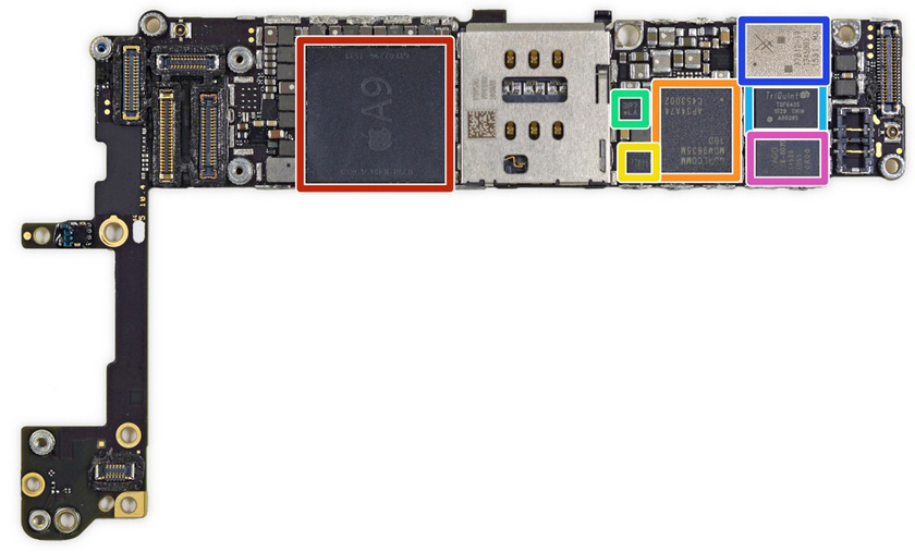 iFixit вскрыли iPhone 6s и сравнили с предыдущей моделью-14