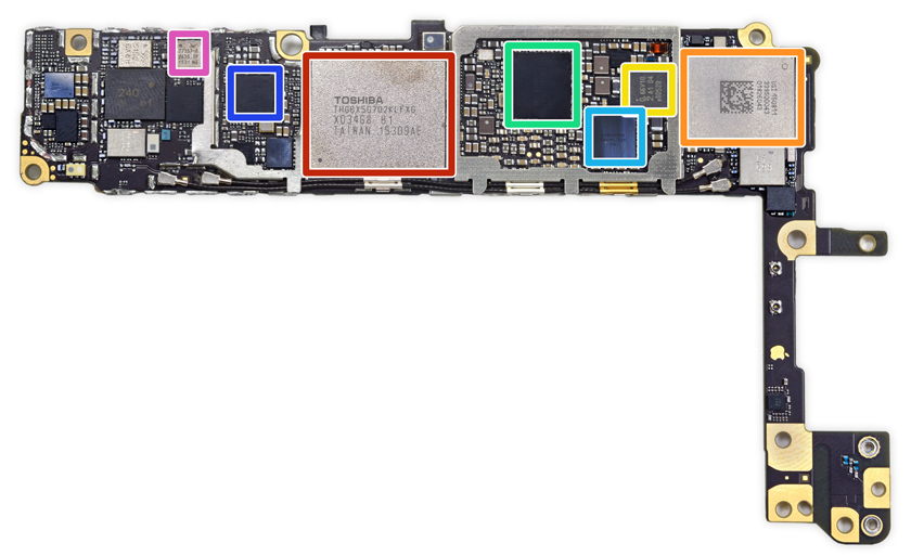 iFixit вскрыли iPhone 6s и сравнили с предыдущей моделью-15
