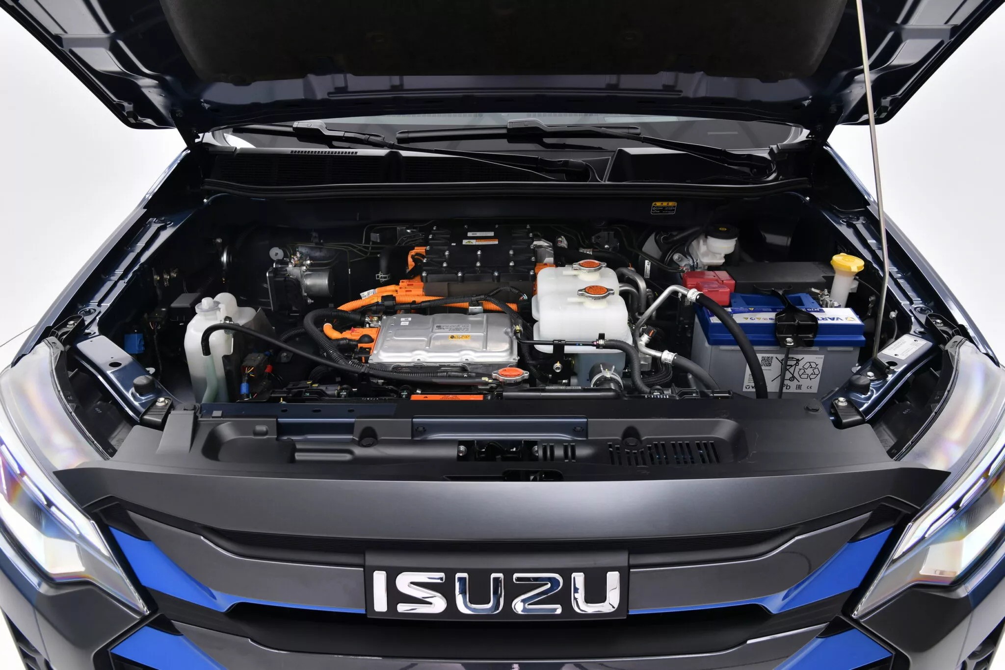 Isuzu D-Max EV en mouvement