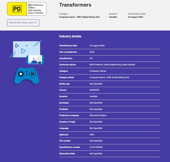Il semblerait que Microsoft Studios développe au moins deux jeux dans la franchise Transformers.-2