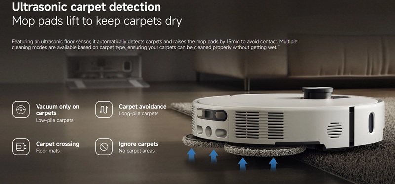 Процес прибирання з Xiaomi Robot Vacuum 5 Pro