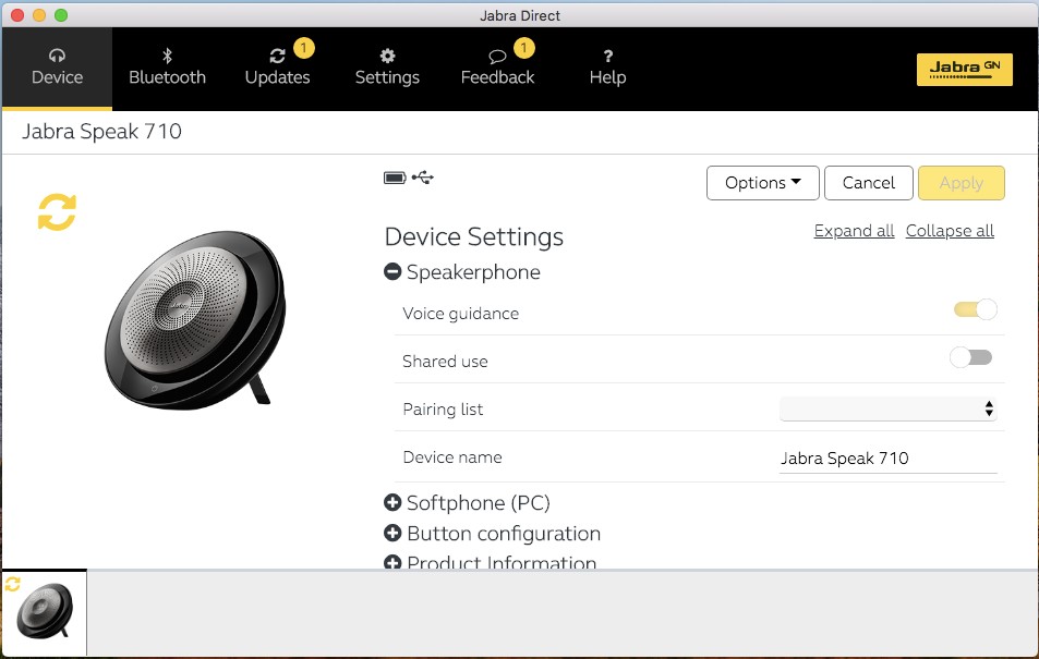 Обзор Jabra Speak 710: крутой спикерфон для переговоров и музыки -17