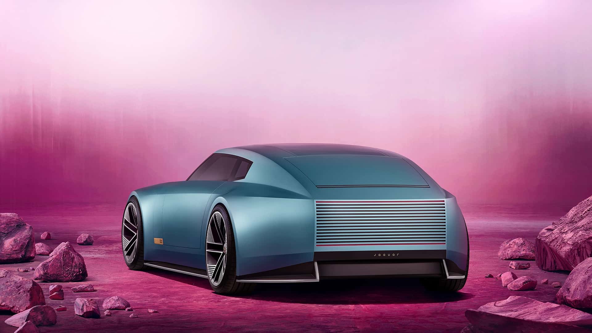 Jaguar Type 00 Concept rear view
