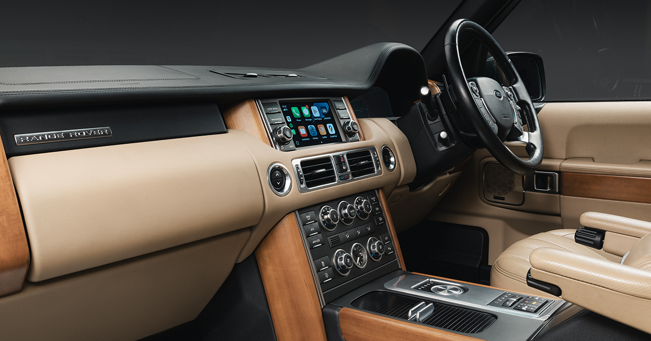 Range Rover L322 multimedia system upgrade
