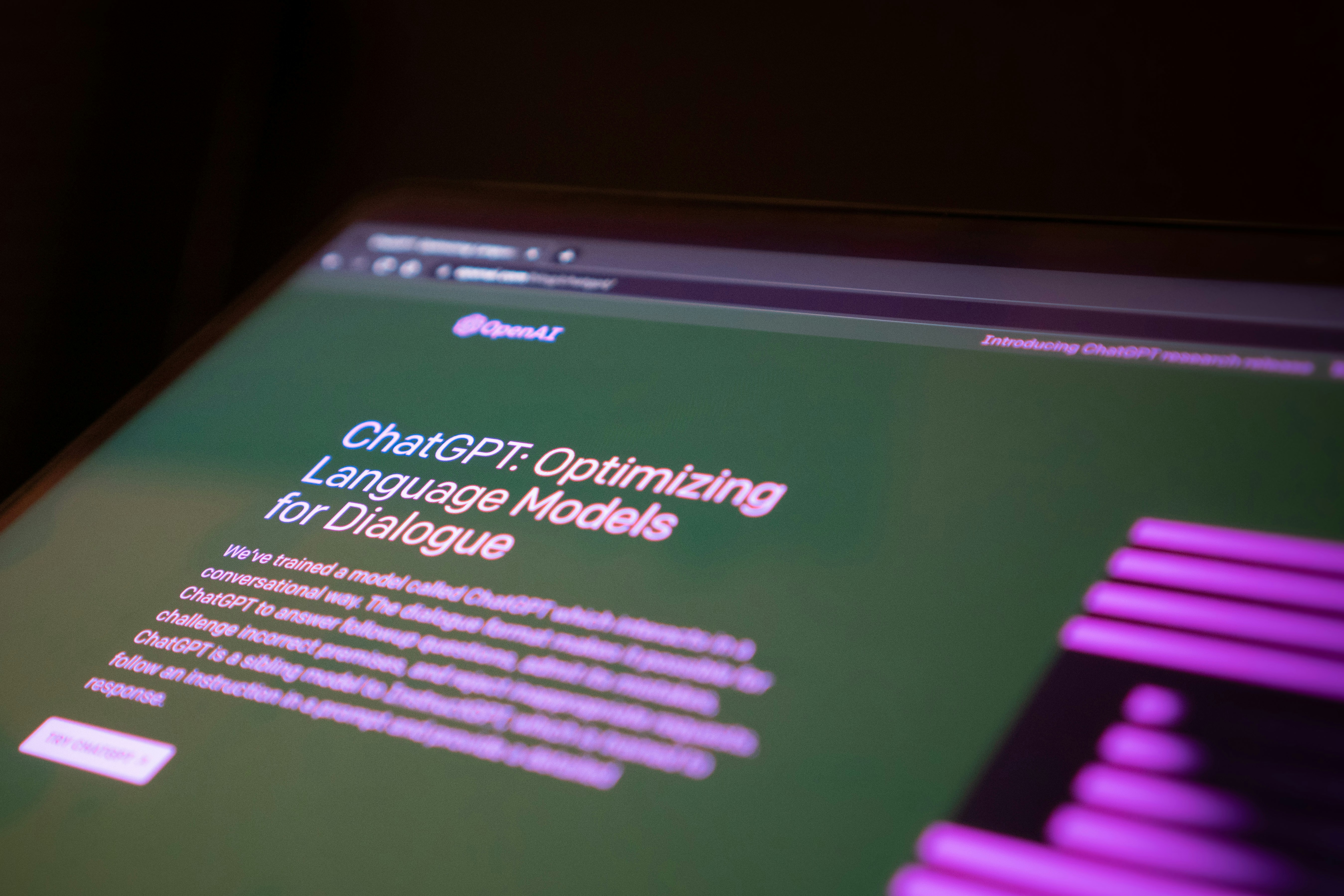 OpenAI a supprimé l'obligation d'avoir un compte pour utiliser ChatGPT