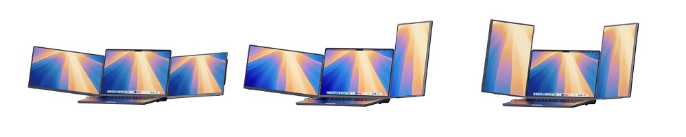 Jsaux FlipGo Horizon moniteur portable à double écran