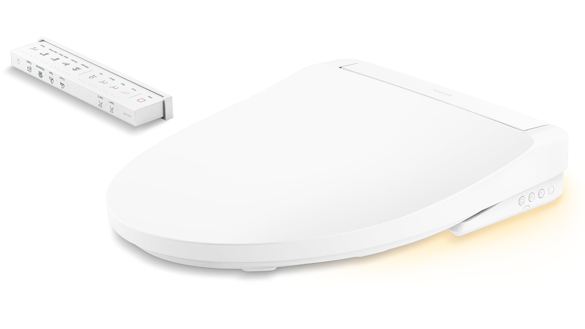 Kohler PureWash E930 toilet seat with Google and Amazon Alexa-4