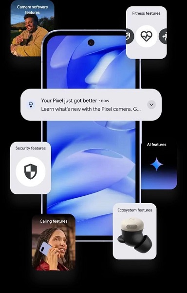 Функція захисту від крадіжки в Google Pixel 9a