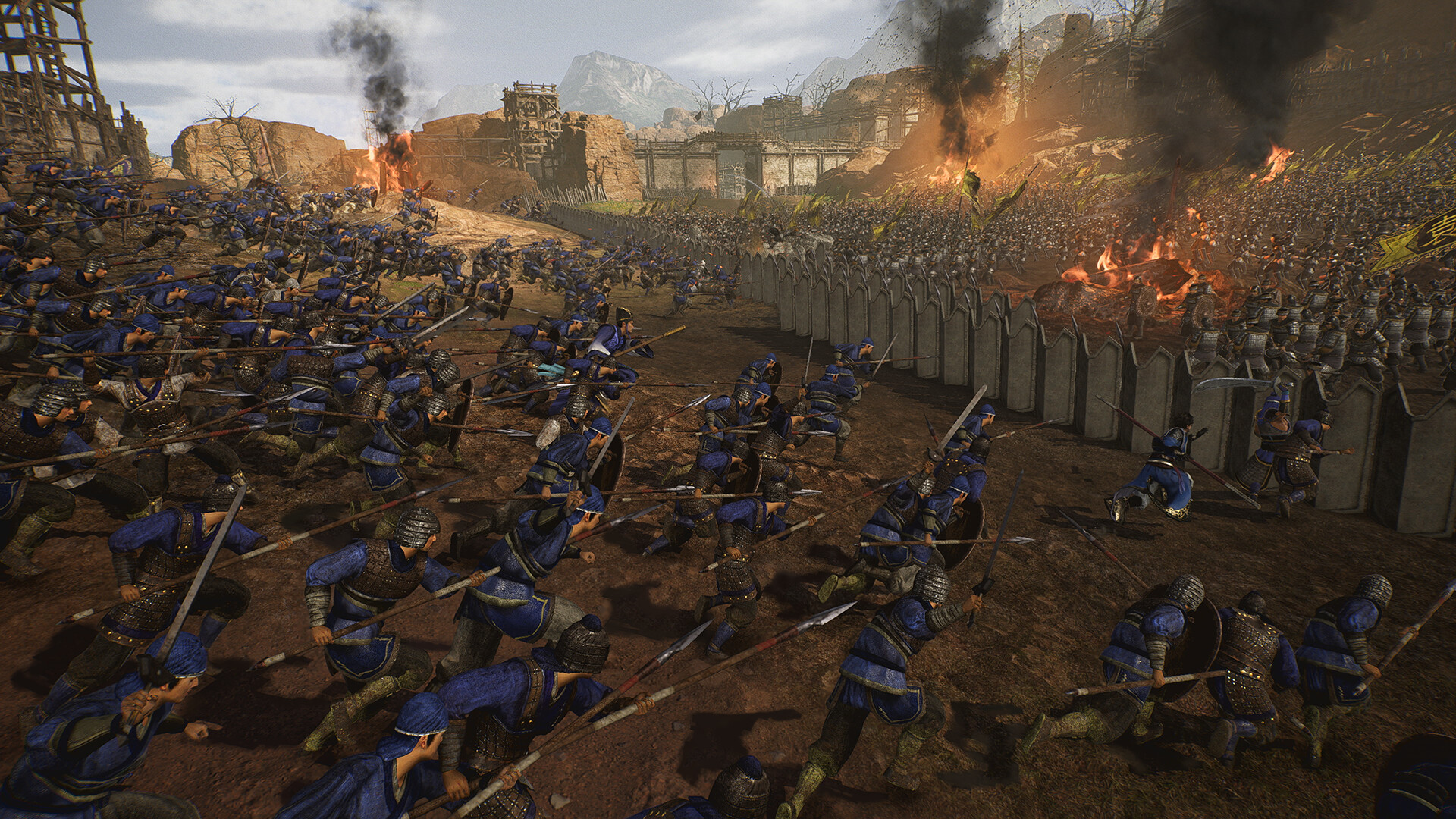 La bataille dans DYNASTY WARRIORS : ORIGINES