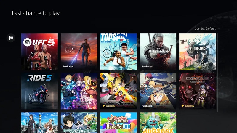 Повідомлення про видалення ігор з PS Plus Extra і Premium