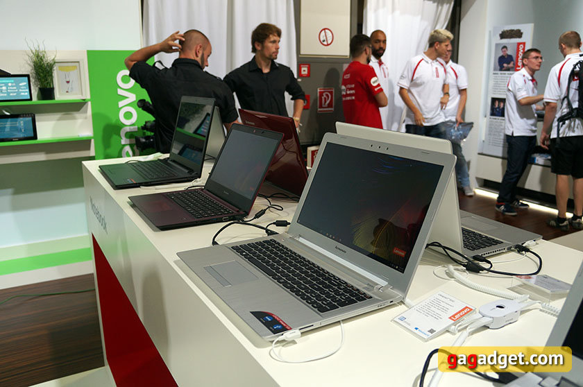 IFA 2015: стенд Lenovo своими глазами