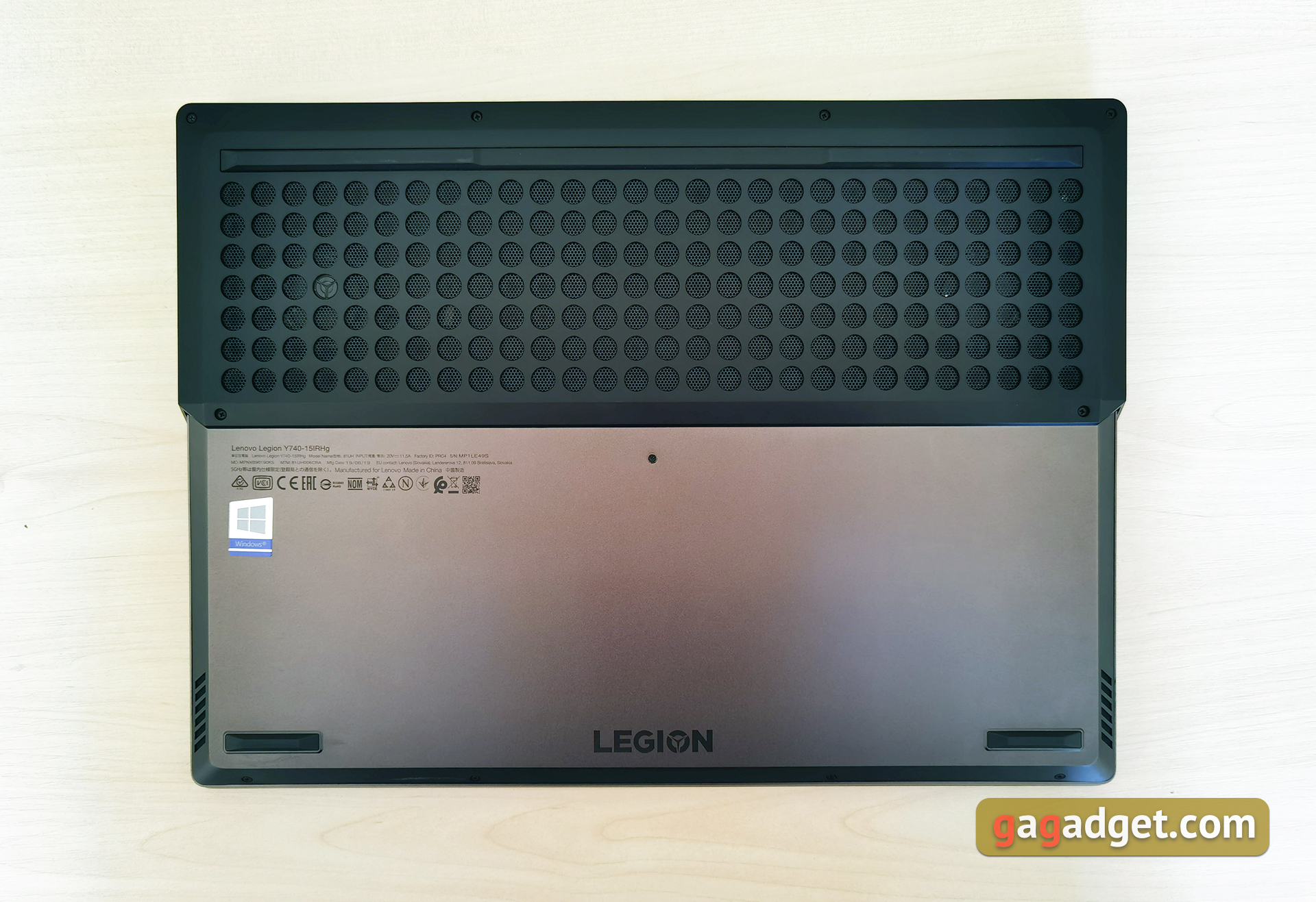 Обзор Lenovo Legion Y740: мощь RTX в стильном корпусе-16