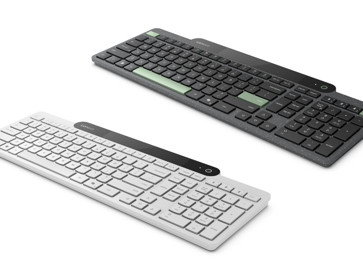 Lenovo self-charging Bluetooth keyboard