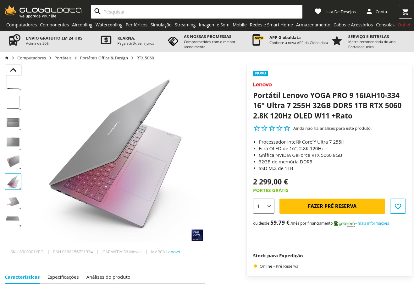 Lenovo Yoga Pro 9 RTX 5060 : image divulguée 1
