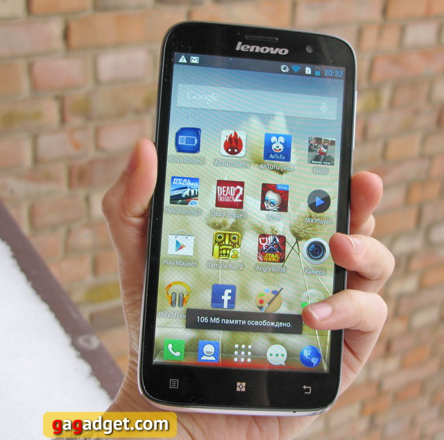 Обзор смартфона Lenovo A850-4