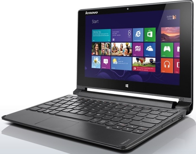 Трансформируемый в режим презентации 10-дюймовый ноутбук Lenovo Flex 10-2
