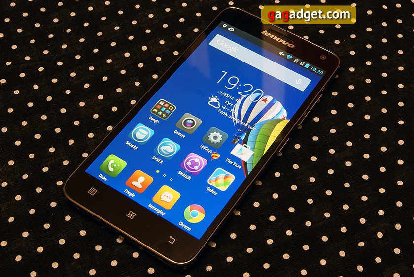 Обзор смартфона Lenovo S580