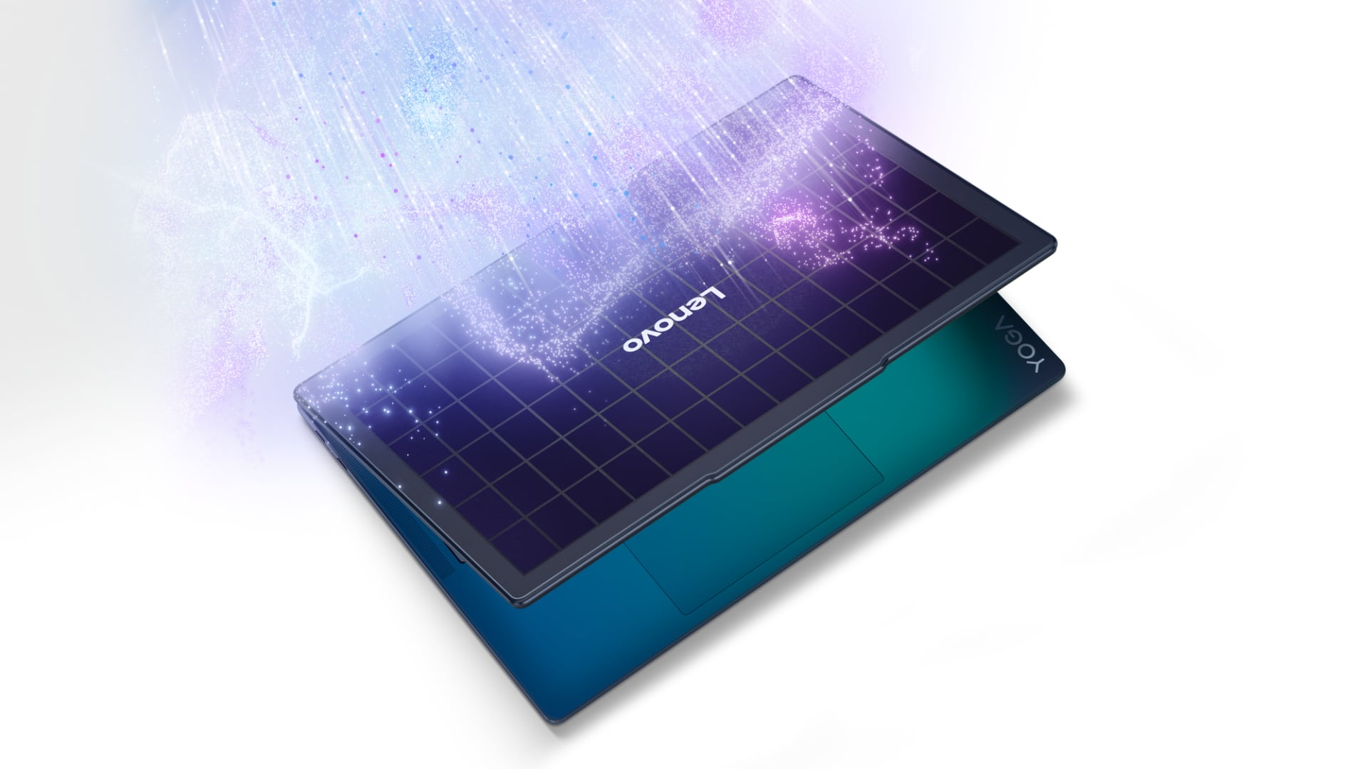Yoga Solar PC - charging from the sun