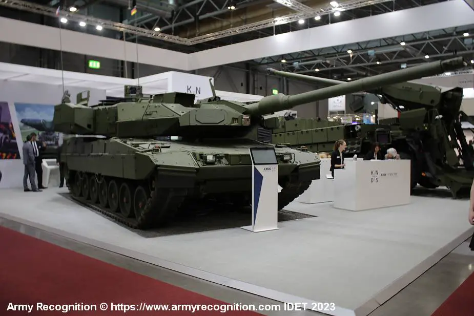 Танки Leopard 2A8 - современные боевые машины