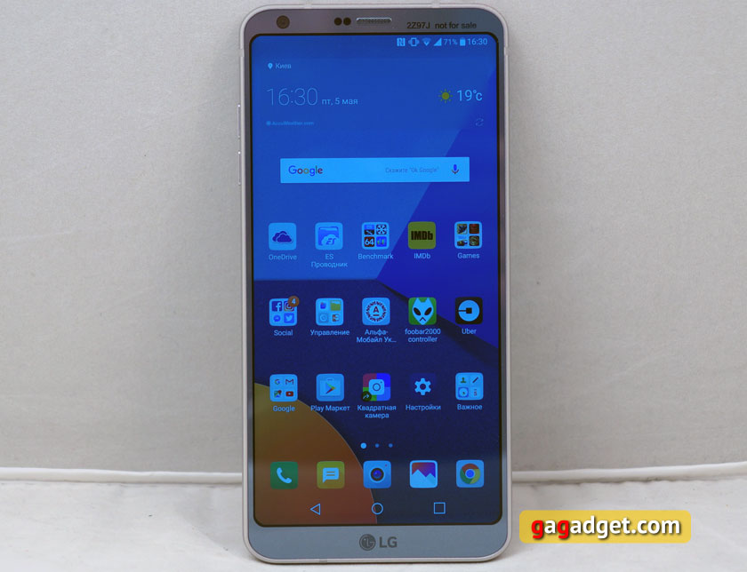 Обзор LG G6: защищенный флагман с большим дисплеем почти без рамок-3