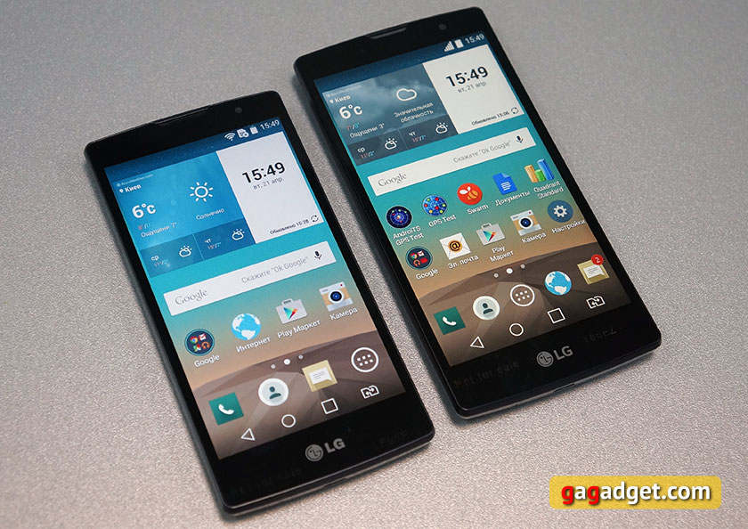 Народные изогнутые смартфоны: обзор LG Magna и Spirit