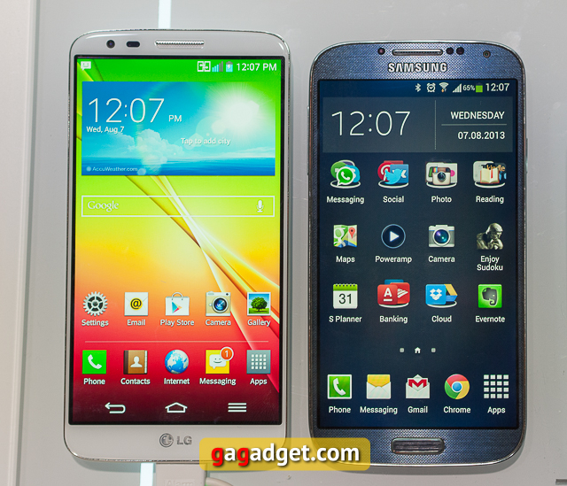 Первый взгляд на смартфон LG G2-2