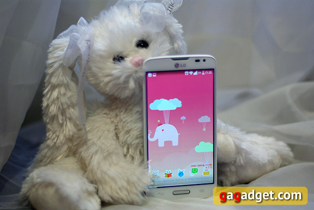 Обзор тапательного смартфона LG L90 D405-2