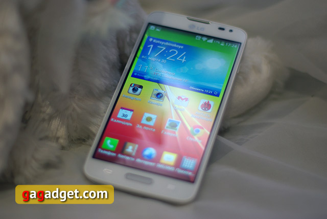 Обзор тапательного смартфона LG L90 D405-8