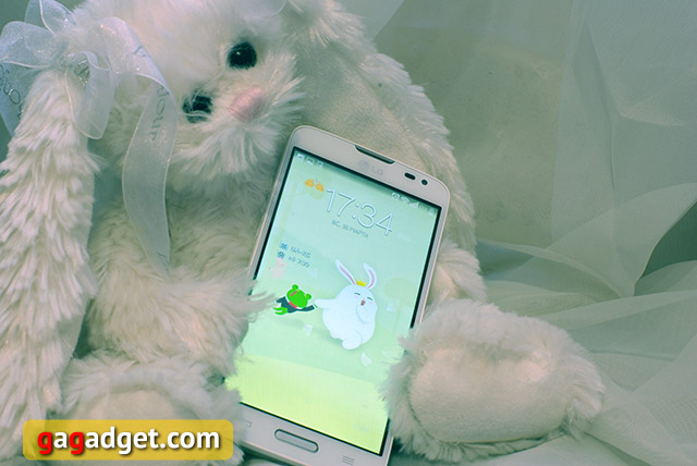 Обзор тапательного смартфона LG L90 D405-6