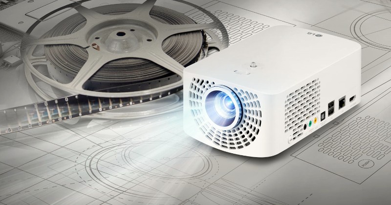 LG представила пару домашних проекторов Minibeam Pro (PF1500) и Minibeam TV (PW800)
