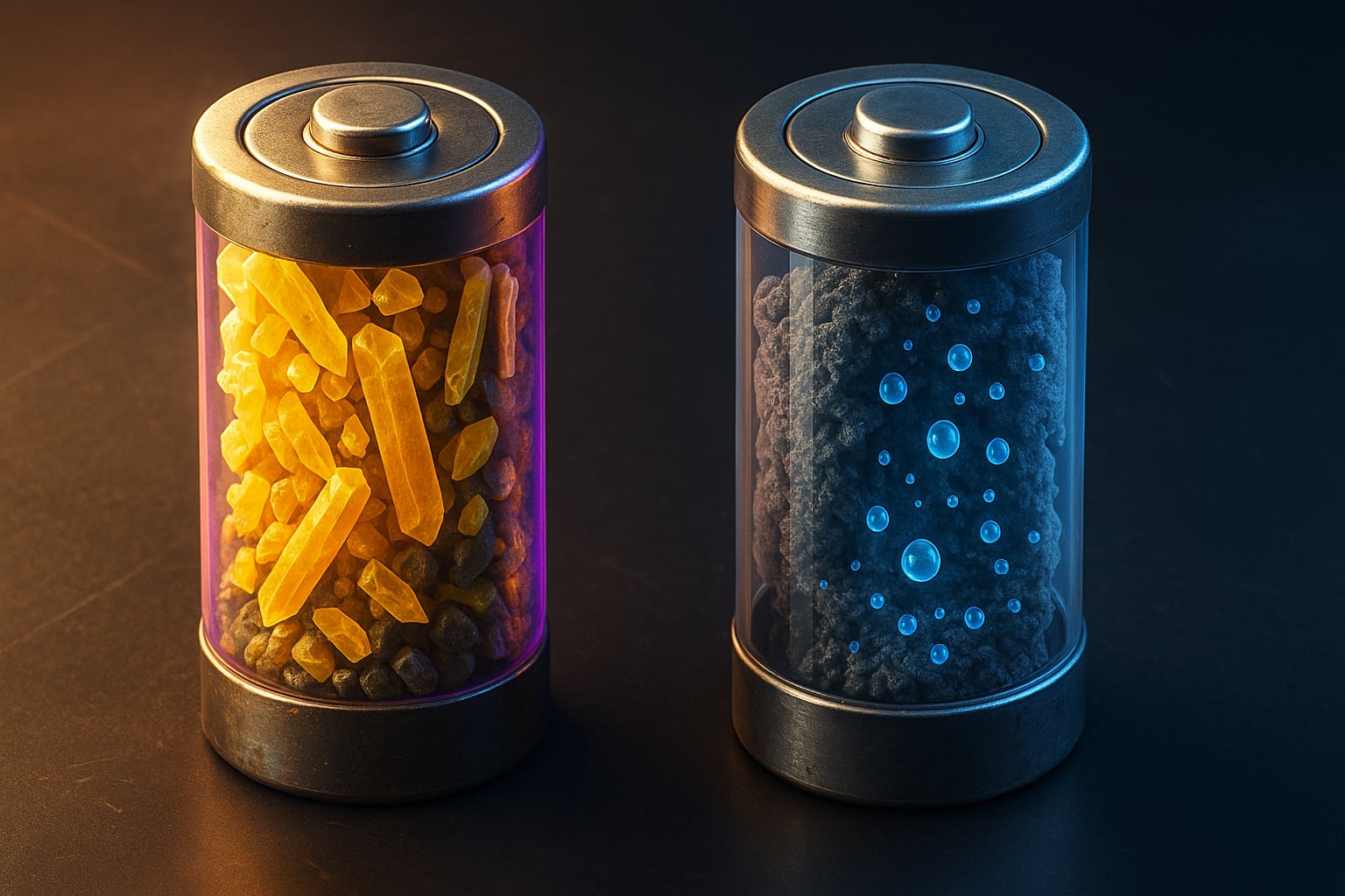 Image illustrative d'une batterie au lithium-soufre