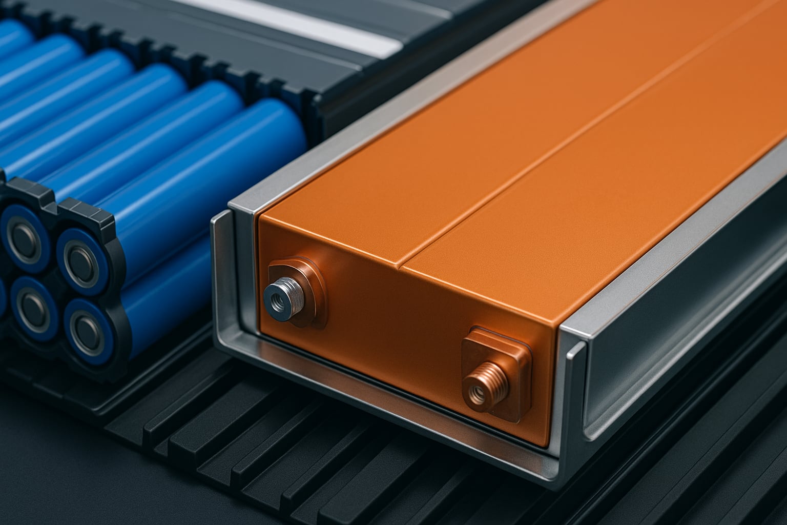 Image illustrative d'une batterie lithium-ion