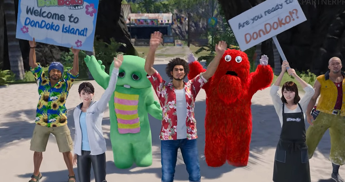 Dondoko Fun Island : les développeurs de Like a Dragon Infinite Wealth ont dévoilé un lieu spécial pour des activités supplémentaires de type Animal Crossing.