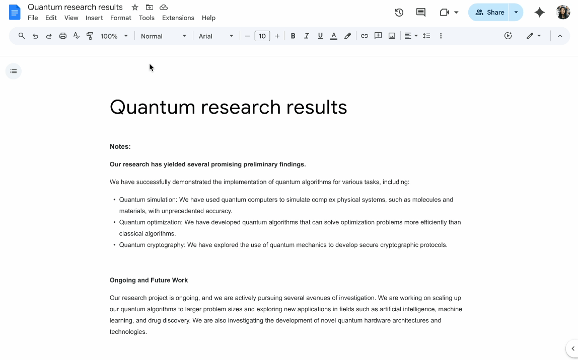Google Docs перетворює тексти на аудіоверсії за допомогою Gemini AI