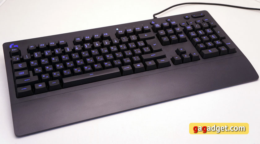 Беглый обзор игровой мышки Logitech G403 Prodigy, клавиатуры G213 и гарнитуры G231-10