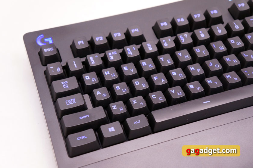 Беглый обзор игровой мышки Logitech G403 Prodigy, клавиатуры G213 и гарнитуры G231-14