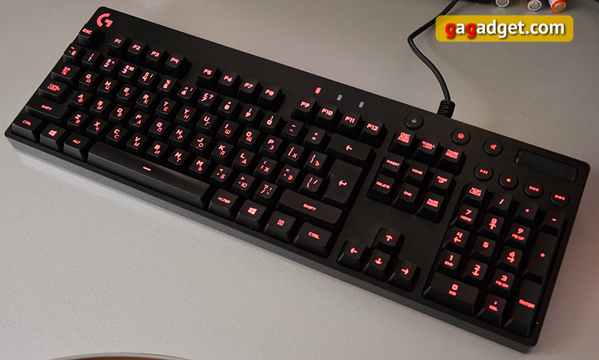 Обзор механической геймерской клавиатуры Logitech G810 Orion Spectrum