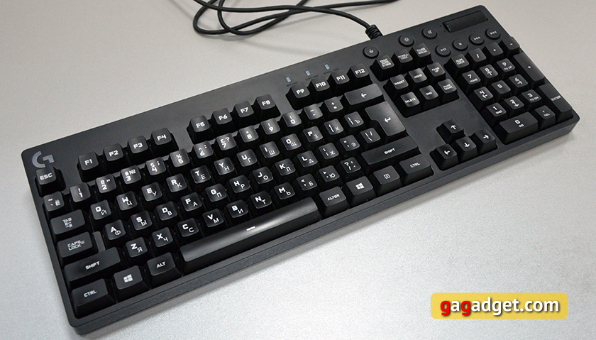 Обзор механической геймерской клавиатуры Logitech G810 Orion Spectrum-4