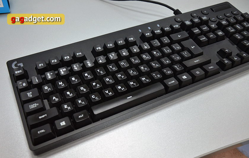 Обзор механической геймерской клавиатуры Logitech G810 Orion Spectrum-5